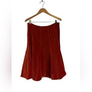 Sundance Rust A-Line Skirt
